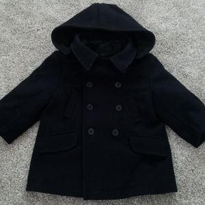 Boy's wool pea coat